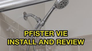 Pfister Vie Shower Head Installation and Review [upl. by Mehsah967]