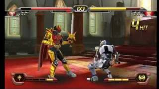 Kamen Rider Climax Heroes OOO  IXA VS Kiva [upl. by Hploda]