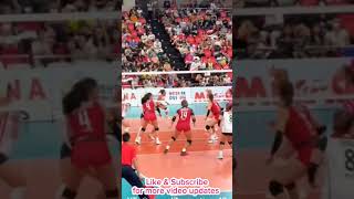 Jema Galanza Powerful Spike Attack  Creamline vs PLDT jemagalanza creamlinecoolsmasher pvl2023 [upl. by Nawak815]