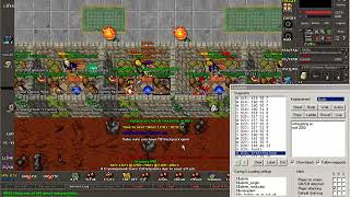 Tibia 86 Elfbot Advanced Mana Training Monk Script Refill Manas Onscreen Display Xarios Sin [upl. by Htims]