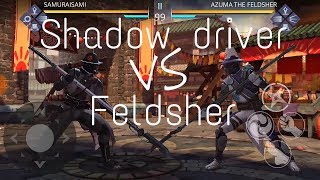 Shadow fight 3 shadow driver vs feldsher [upl. by Swanhilda]