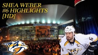 Shea Weber 6 Highlights HD [upl. by Ariday]