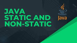 Java Static and Non Static Concept  Core Java  Java Programming [upl. by Kachine]