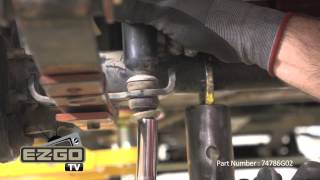 How to Install an EZGO Lift Kit Installation  Lifting a Golf Car [upl. by Brody]