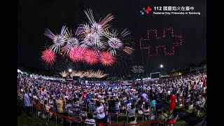 2023 雪莉老師  國慶焰火在台中 拍攝幕後花絮 [upl. by Roley]