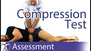 Compression Test  Sidelying Compression  Sacroiliac Joint Provocation [upl. by Glendon]