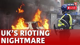 UK Riots LIVE  Protests In UK News LIVE  Protests Bring Belfast To Complete Standstill  N18G [upl. by Einttirb327]