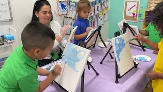 Artsy Thursday at Delmar Arts Academy YMCA location in Fort Lauderdale FL [upl. by Estrin]