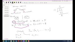 Discrete Structures Arithmetic Modulo m [upl. by Yrffej]