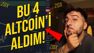 BİTCOİN BTC Boğa Ne Zaman 20X Potansiyelli 4 Altcoin  Altcoin Rallisi ve Bitcoin Analizi [upl. by Lomasi777]