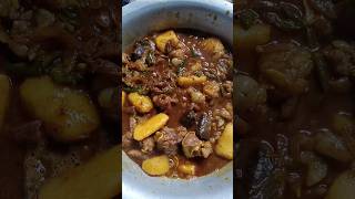 Kalo khachi R 😋 aalu diye recipe  in Bengali shorts recipe [upl. by Yelrahc877]