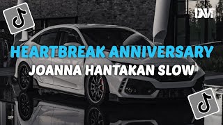 DJ HEARTBREAK ANNIVERSARY MASHUP JOANNA HANTAKAN SLOW VIRAL TIKTOK [upl. by Adrianna]