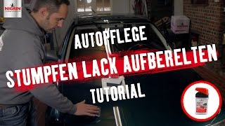 Autopflege Tutorial Stumpfen Lack aufbereiten [upl. by Annamaria286]