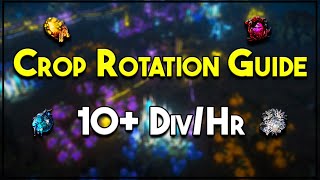 Make 10 DivinesHr Farming Harvest with Crop Rotation PoE 325 [upl. by Iredale695]