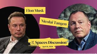 NEW ELON MUSK INTERVIEW Discussion with Nicolai Tangen CEO of the Norwegian Pension Fund [upl. by Toinette]