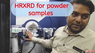 HRXRD of powder samples with 6 sample assembly [upl. by Nilrah564]