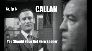 Callan 1969 Series 2 Ep 9  quotDeath of a Friendquot with David Leland  British Spy Thriller Drama [upl. by Kilmarx]