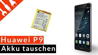 HUAWEI P9 Akku wechseln  kaputtde [upl. by Fritz]