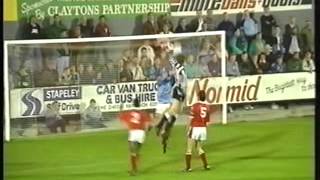 Crewe v Newcastle 24th September 1991 League Cup 2nd Rnd 1st Leg [upl. by Ravo]