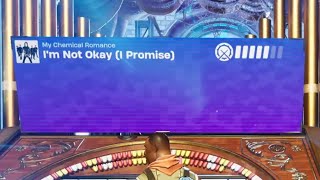 ‘I’m Not Okay I Promise’ by My Chemical Romance  Drums 100 Flawless 243594  Fortnite Festival [upl. by Notnroht703]