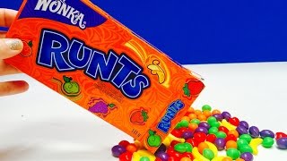 RUNTS Fruit Shaped Rainbow Candy [upl. by Airdnua]