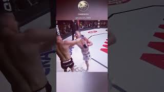 Justin Gaethje vs Nick Newell shorts [upl. by Birdie]