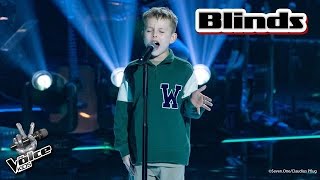 Lewis Capaldi  quotSomeone You Lovedquot Bjarne  Blinds  The Voice Kids 2024 [upl. by Heddy989]