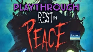 Rest In Peace Board Game  Playthrough [upl. by Boyce]