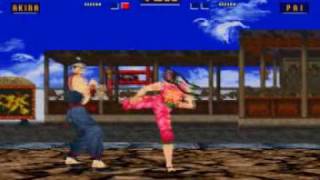 Virtua Fighter 2 Sega Saturn SSF 010 Alpha R2 [upl. by Armbrecht]