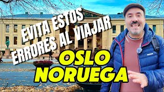 No cometas estos 10 errores al viajar a Oslo Noruega [upl. by Ahsap]