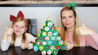 ⭐ DIY Advent Calendar from toilet paper 🎄 Christmas Tree [upl. by Anatak]