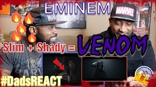 DADS REACT  VENOM MUSIC VIDEO x EMINEM  IS SLIM SHADY VENOM   REACTION [upl. by Innoc187]