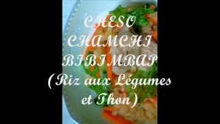 Cuisine Coréenne Riz aux Légumes et Thon Sans Ail Facile Et Rapide [upl. by Valdis]