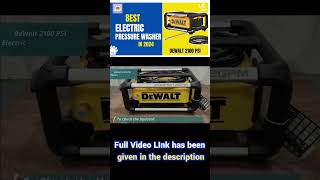 DeWalt 2100 PSI Electric Pressure Washer Full Review of 2024 2 [upl. by Dralliw379]