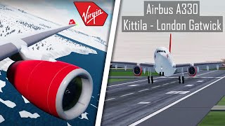 Roblox Project Flight ✈️  Airbus A330 Real Sounds 🔊  Full Flight [upl. by Kirima]