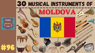 30 MUSICAL INSTRUMENTS OF MOLDOVA  LESSON 96  MUSICAL INSTRUMENTS  LEARNING MUSIC HUB [upl. by Ehlke]