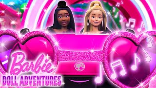 Barbie Doll Adventures  Barbies CAR Can Sing 🚗🎤  S2 E4 [upl. by Nellad]