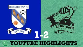 📺 Match goals Cleethorpes Town 12 Iron [upl. by Acnaiv961]