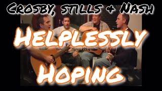 Crosby Stills amp Nash Helplessly Hoping live cover [upl. by Anauqahs293]