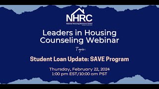 Student Loan Update SAVE Program [upl. by Llenyaj186]