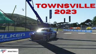 New Townsville V8 Supercar Circuit for rFactor 2  FVR 2022 V8SC [upl. by Ennayelsel535]