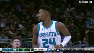 Brandon Miller Highlights vs Milwaukee Bucks 11 23 2024 [upl. by Leunas]