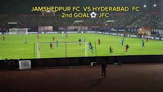 Jamshedpur FC vs Hyderabad FC FOOTBAL Match GOAL⚽️ Highlights 👏footballshorts indiansuperleague [upl. by Ruella]