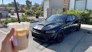 Getting Coffee in my 800HP Hellcat Redeye [upl. by Mukerji]