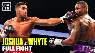 What a Fight  Anthony Joshua vs Dillian Whyte Full Fight [upl. by Alyks62]