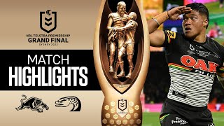 NRL Penrith Panthers v Parramatta Eels  Match Highlights  Grand Final 2022  NRL [upl. by Giorgi113]