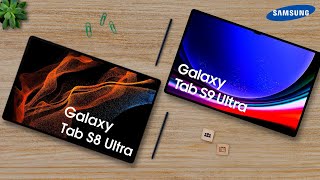 Samsung Galaxy Tab S9 Ultra vs Galaxy Tab S8 Ultra  Worth the Upgrade [upl. by Hannasus]