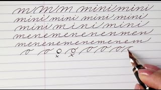 Write cursive with Schin k l m n o [upl. by Corrina269]