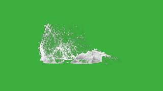 Realistic water splash green screen  TOP VIDEO 2023 [upl. by Martha]