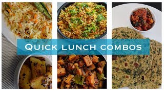 Quick Lunch Recipes in Tamil  Under 20 mins Lunch recipes  Lunchbox ideas [upl. by Teador468]